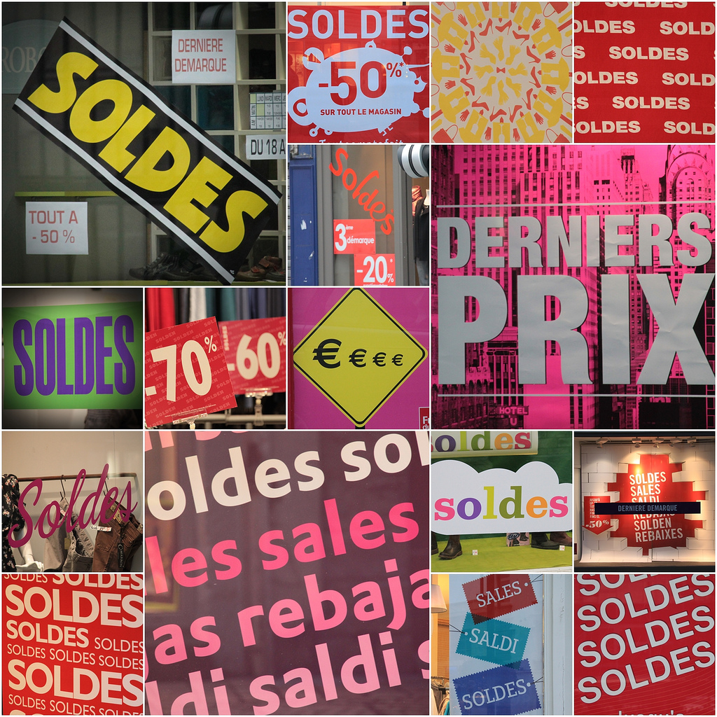 Sales season in France! Les soldes have new dates