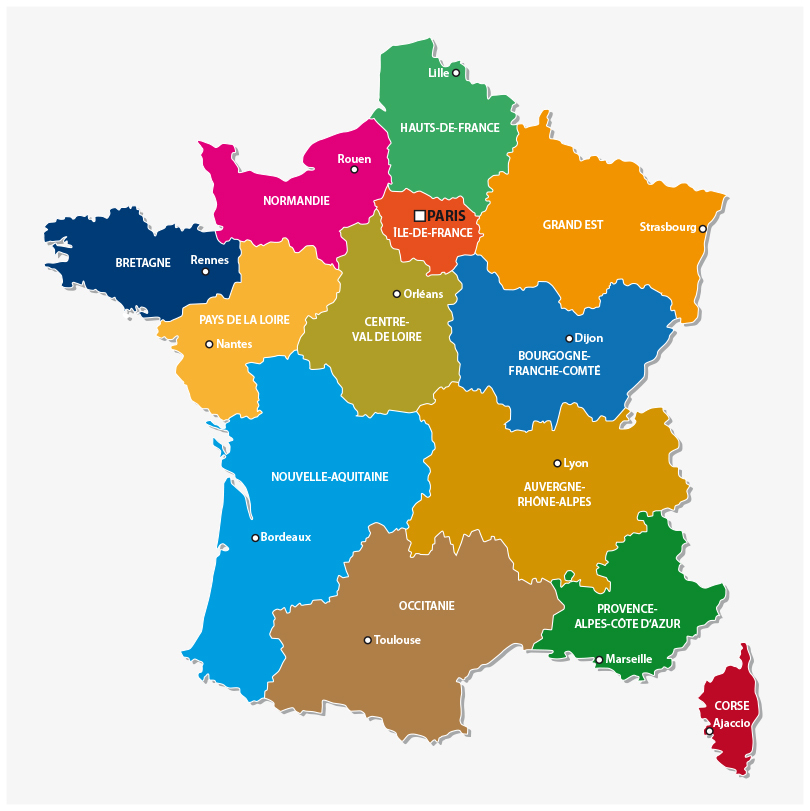 new regions of france