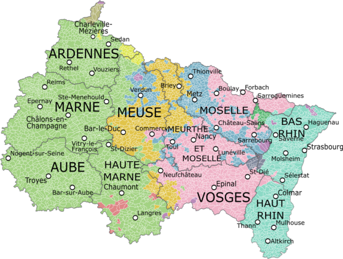 Alsace Map and Travel Guide