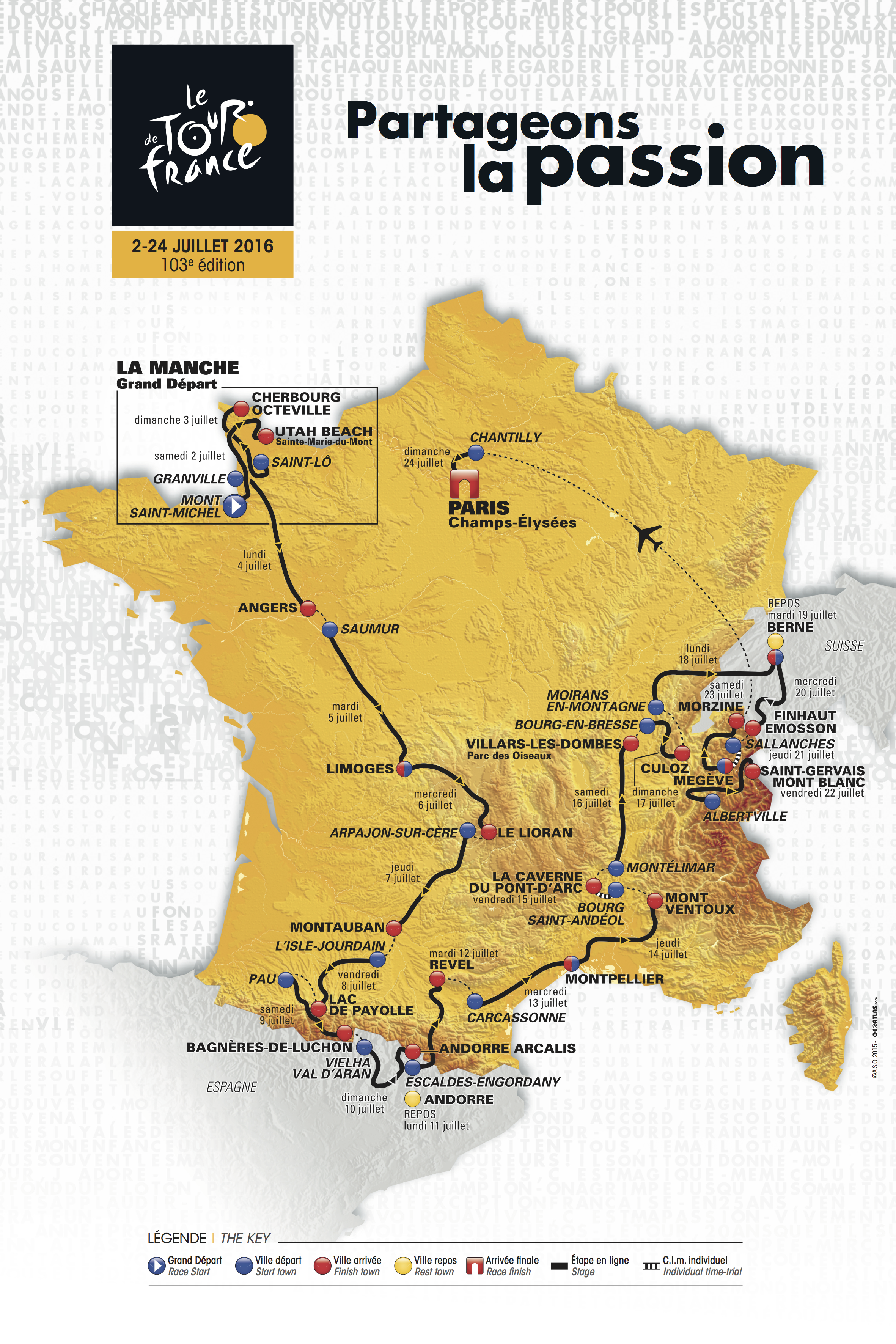 Tour De France 2016 Unveiled Frenchentree