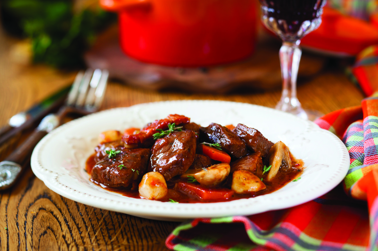 Classic French Dish Boeuf Bourguignon FrenchEntr e