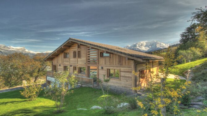 Eco-Friendly Chalets in the Alps