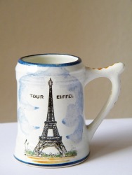 Eiffel tower mug