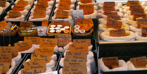spices available on the Limousin market